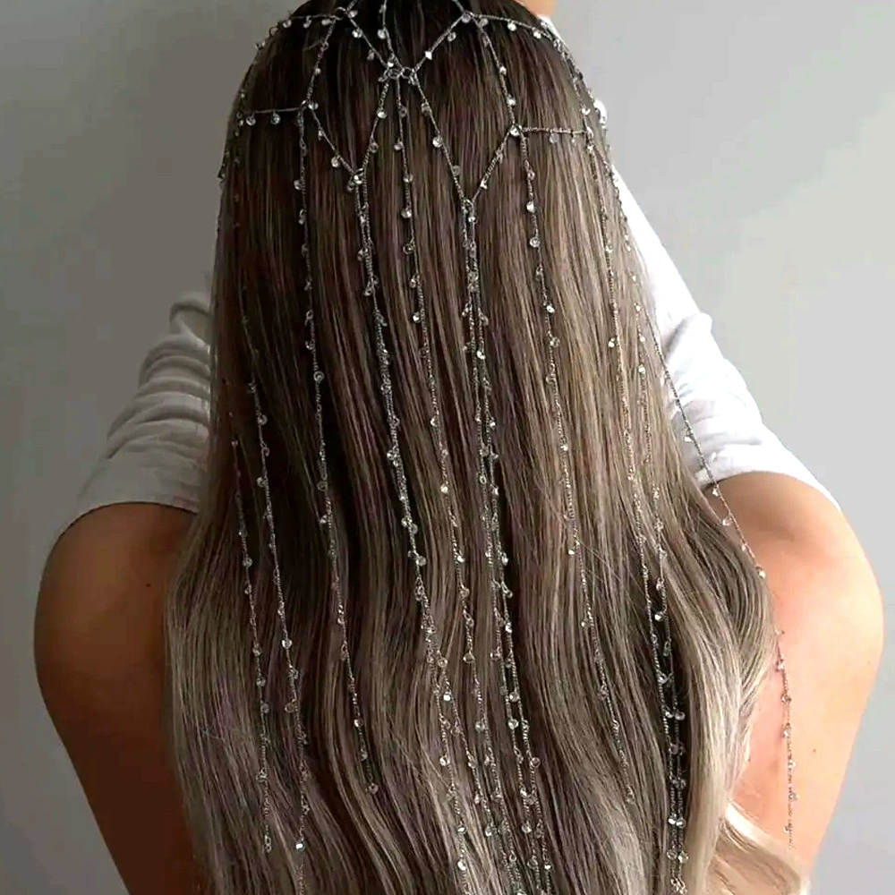 Трансграничный новый обруч для волос с кисточками женский высокий уровень высокого черепа верхняя принцесса темпераментный головный обруч нишевые дизайн стильный головной убор