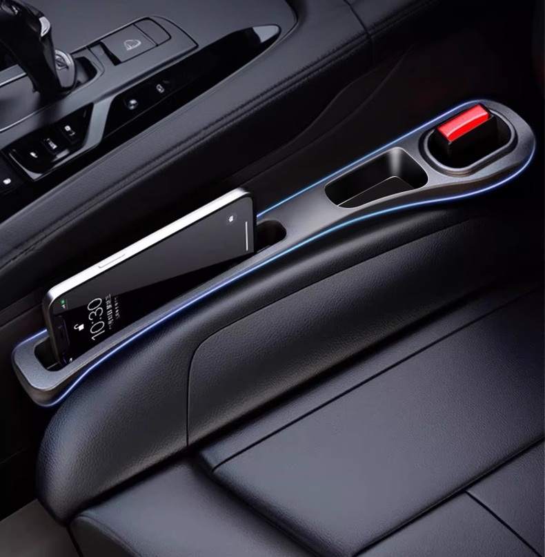 Car Seat Gap Filler Strip Anti-Leak Anti-Drop Storage Upgrade Car Essentials Interior Supplies Storage Box Bag