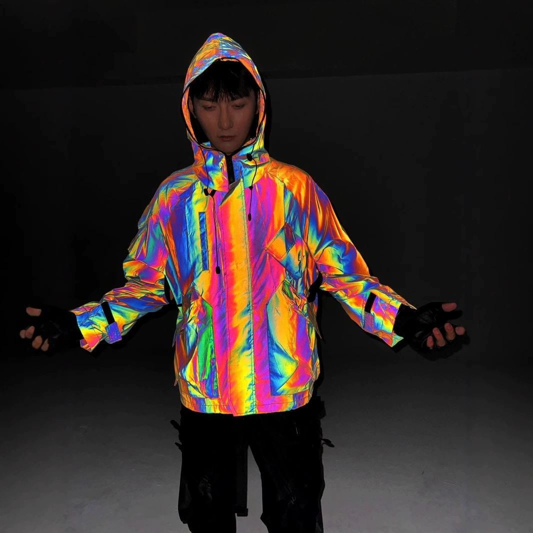 Многофункциональная куртка с множеством карманов, цветная, со светоотражающими элементами, осенне-зимняя мужская высококачественная теплая ветровка, мужская одежда.