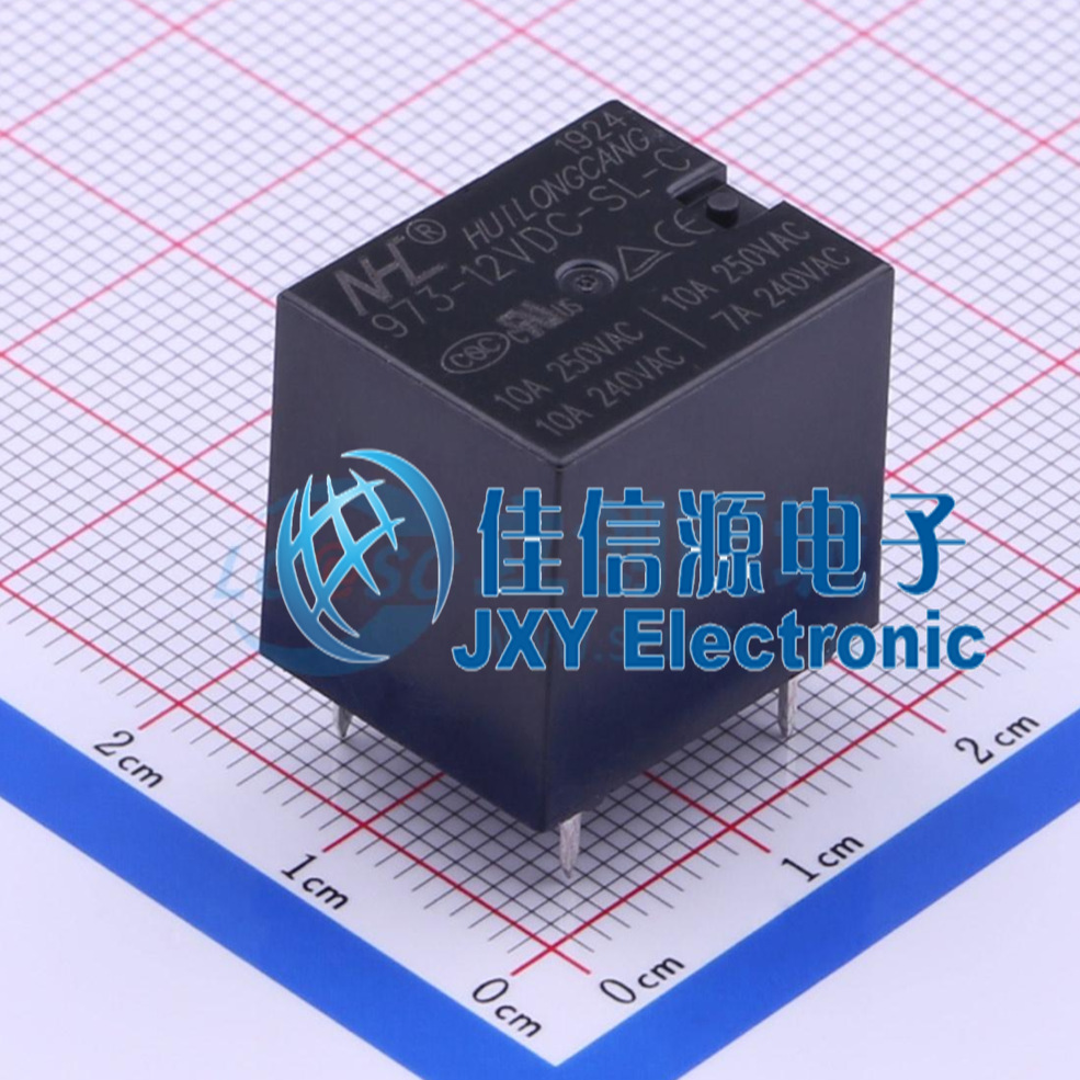 功率继电器        973-12VDC-SL-C   NHC(汇龙仓)