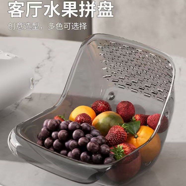 淘米沥水篮高颜值多用途家用厨房淘米器洗米筛蔬菜水果清洗过滤盆|undefined