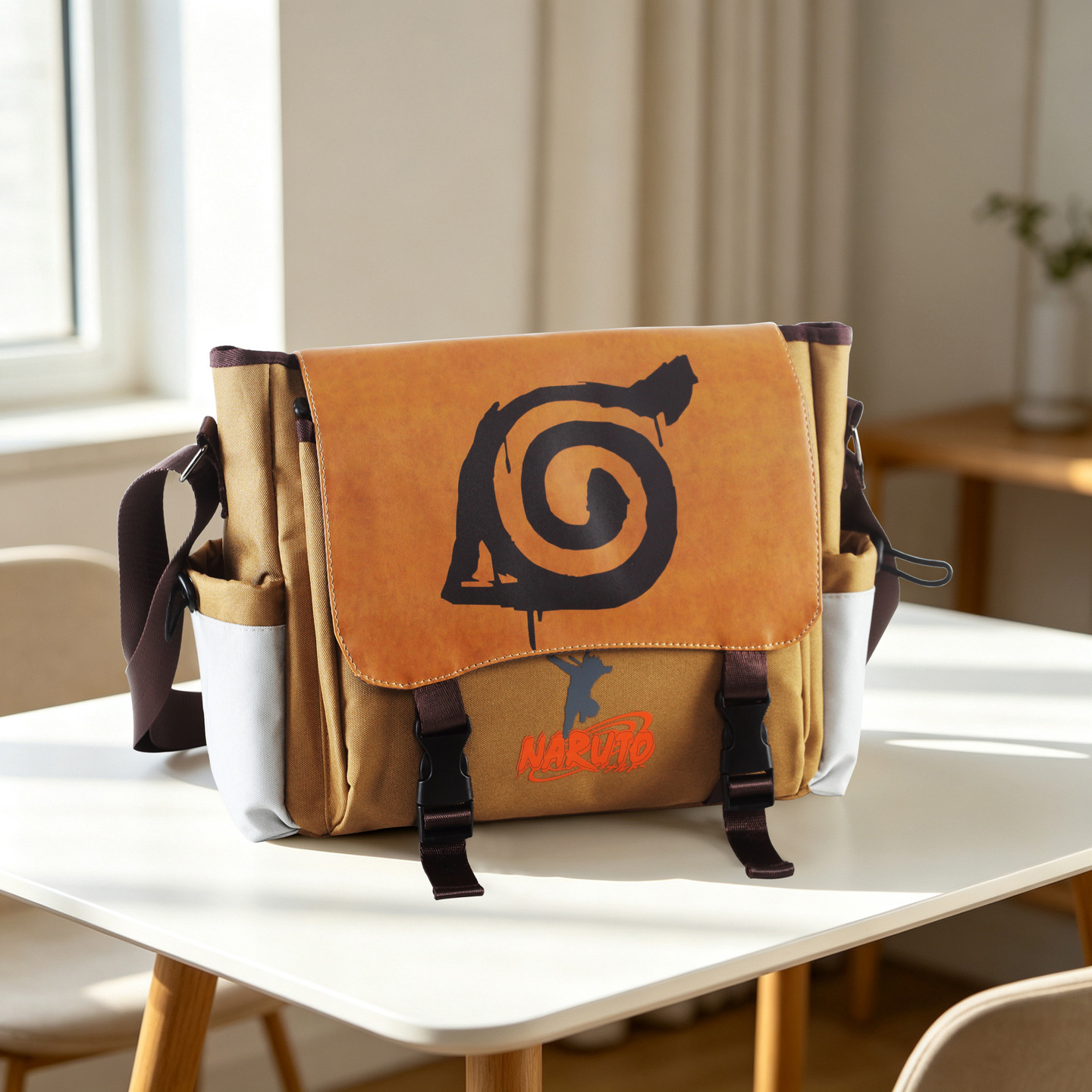 Bolso mensajero transfronterizo, bolso de hombro, bolso para computadora, bolso mensajero, bolso mensajero para exteriores, bolso mensajero para adolescentes, hombres y mujeres image 10
