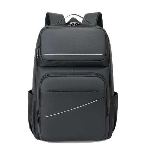 Cross-border Business Backpack for Men, Premium Design, Ideal for Business Trips & Computer Storage, Casual Travel Backpack with Customizable LOGO Print