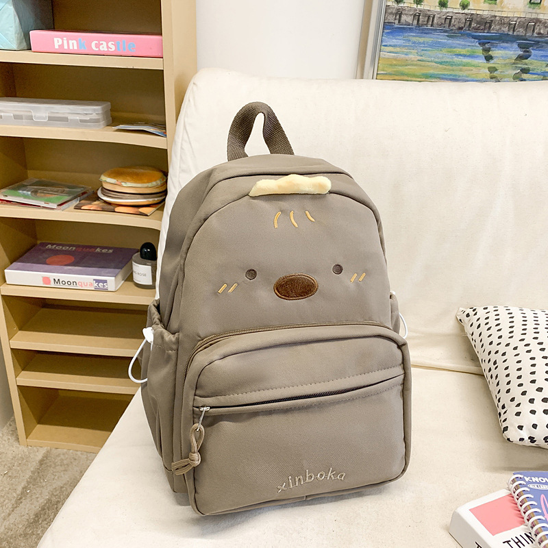 Mochilas escolares para estudiantes de secundaria, lindas y de gran capacidad, bolsos de dolor transparentes desmontables, bolsos de hombro de estilo ins, mochilas escolares de dibujos animados