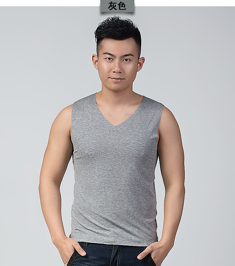 无痕宽肩背心--灰色正面.jpg