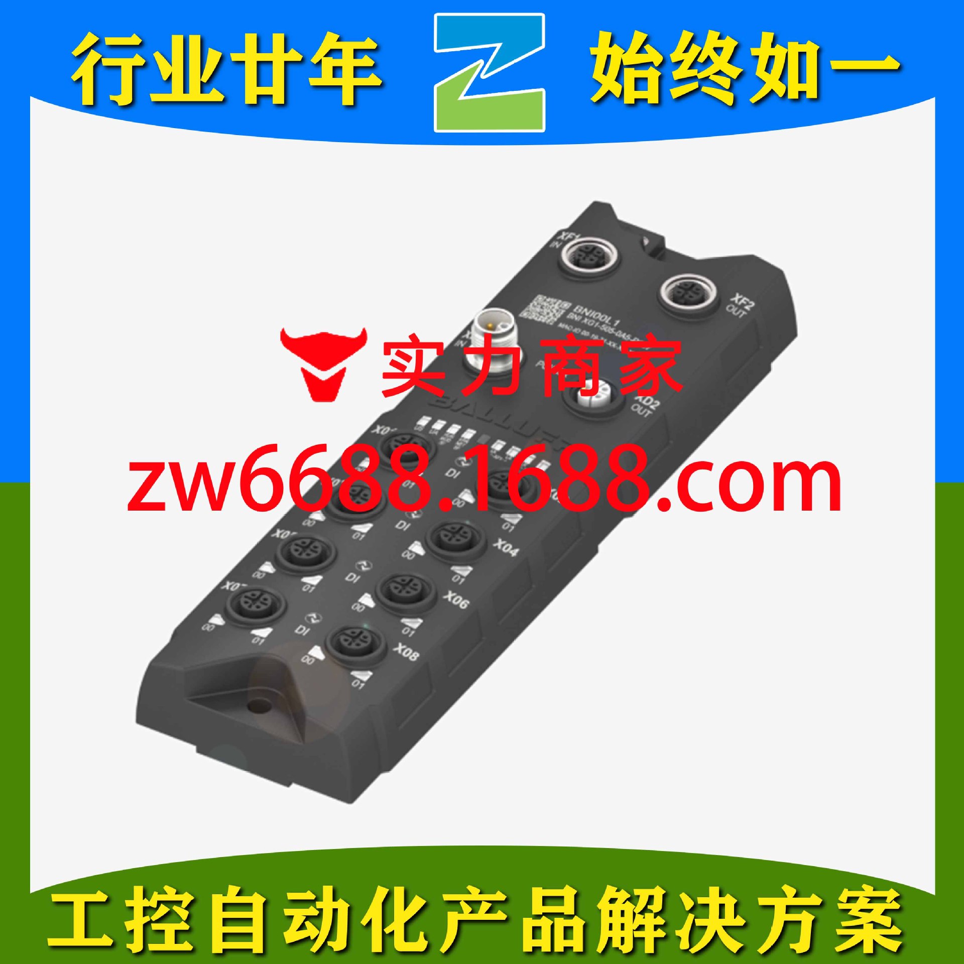 巴鲁夫 BNI00L1 BNIXG1-505-0A5-R067  BALLUFF 网络模块