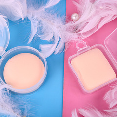 棉花糖氣墊粉撲粉底液乾濕兩用化妝粉撲海綿吐司粉撲三角飯糰批發