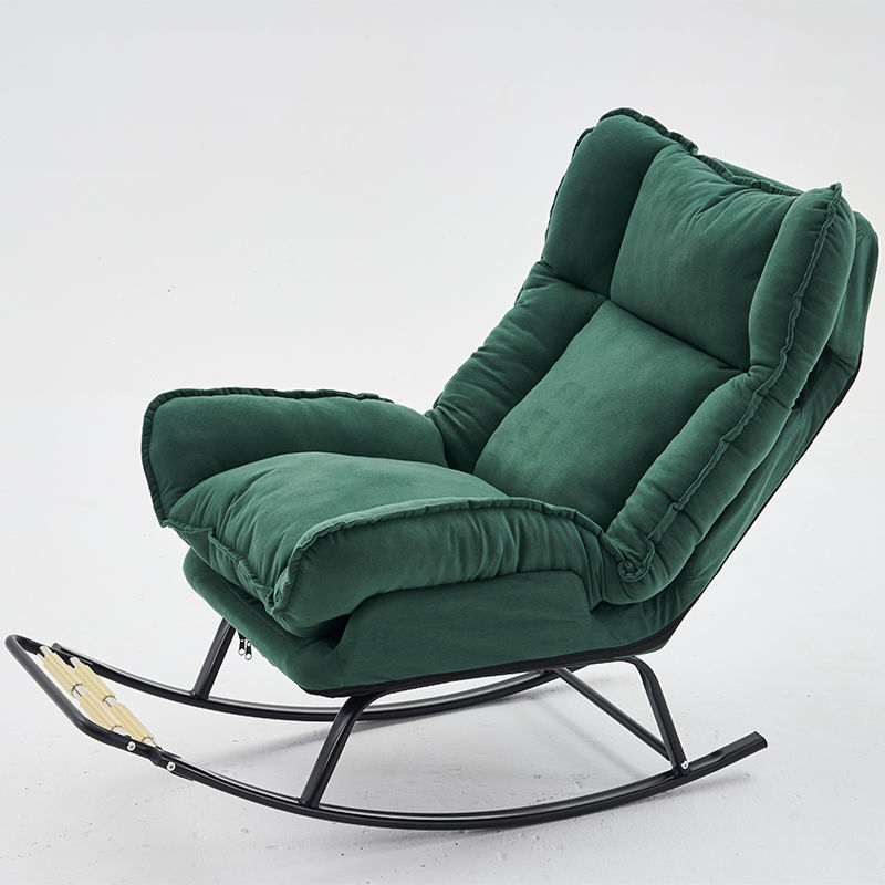Silla de mecedor de nube sala de estar casera balcón silla de relajación silla de almuerzo silla de mecedor de una sola persona