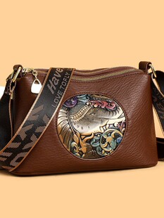 (Cross-border trading), retro capacious shoulder bag, straps, one-shoulder bag