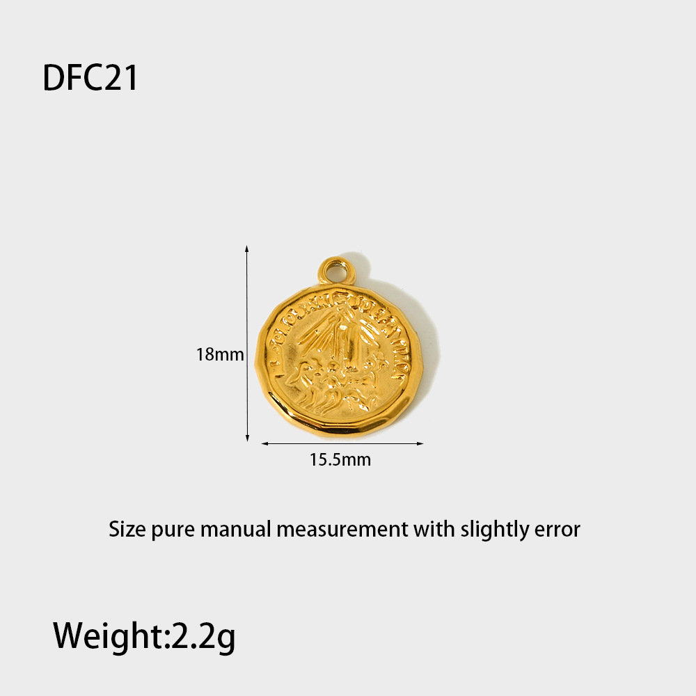 5g Weight 0.03µm-0.05µm Gold Plating Thickness PVD Coated Gold Plating Process Pendant Jewelry Making Type 18K Real Gold Plated Plating Material 1 Piece Quantity 304 Stainless Steel Material Portrait, Starburst, Heart Shape, Shell Pattern Casual, Simple Style Style Plating Craft 1 Piece 304 Stainless Steel Letter Heart Shape Floral Jewelry Accessories Pendant 7