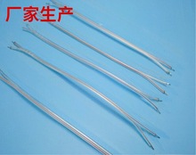 0.8 1.0 1.3透明线电子线金银排线7芯 玩具电池焊接线灯具连接线