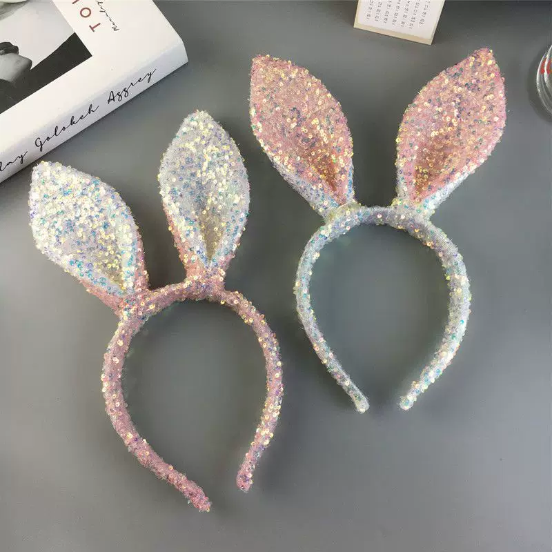 (Кросс-бордер торговля), ногтей sequins, ободок для головы в виде мультяшного лица, аксессуар для волос, новая коллекция