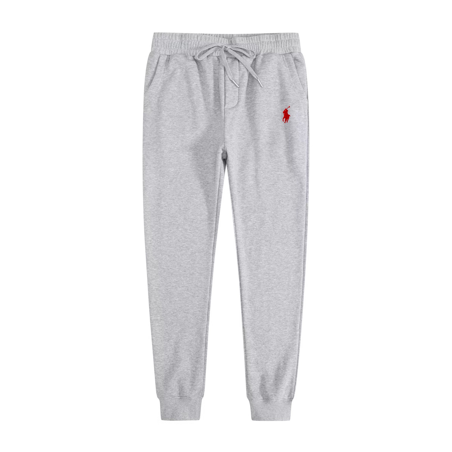 Grey red hoodie