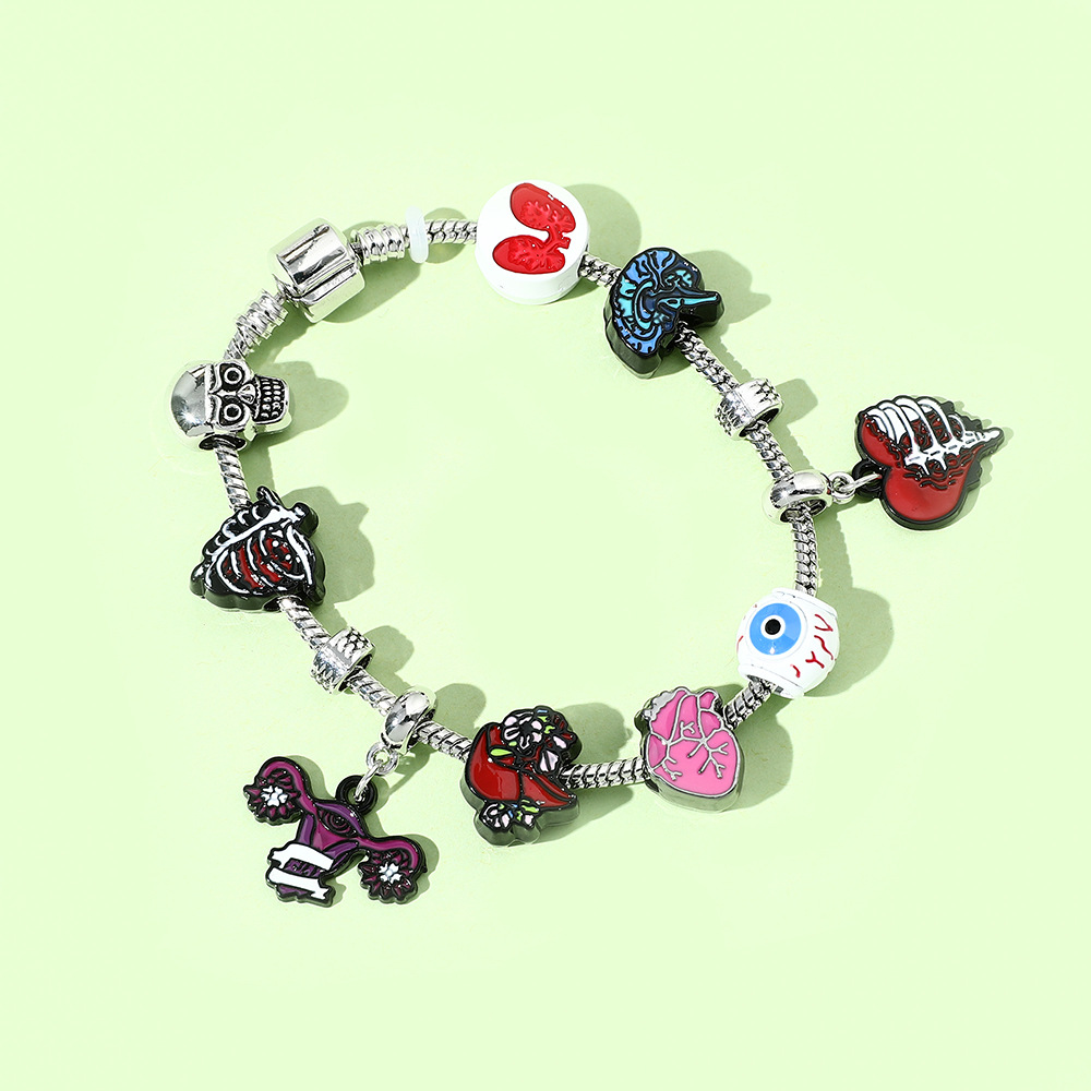 Fashion Organ Alloy Plating Unisex Bracelets 1 Piece