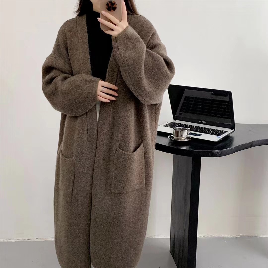 Weekend, Outdoor Occasion Wholesale Women's Casual Classic Style Solid Color Long Sleeve Sweaters & Cardigans