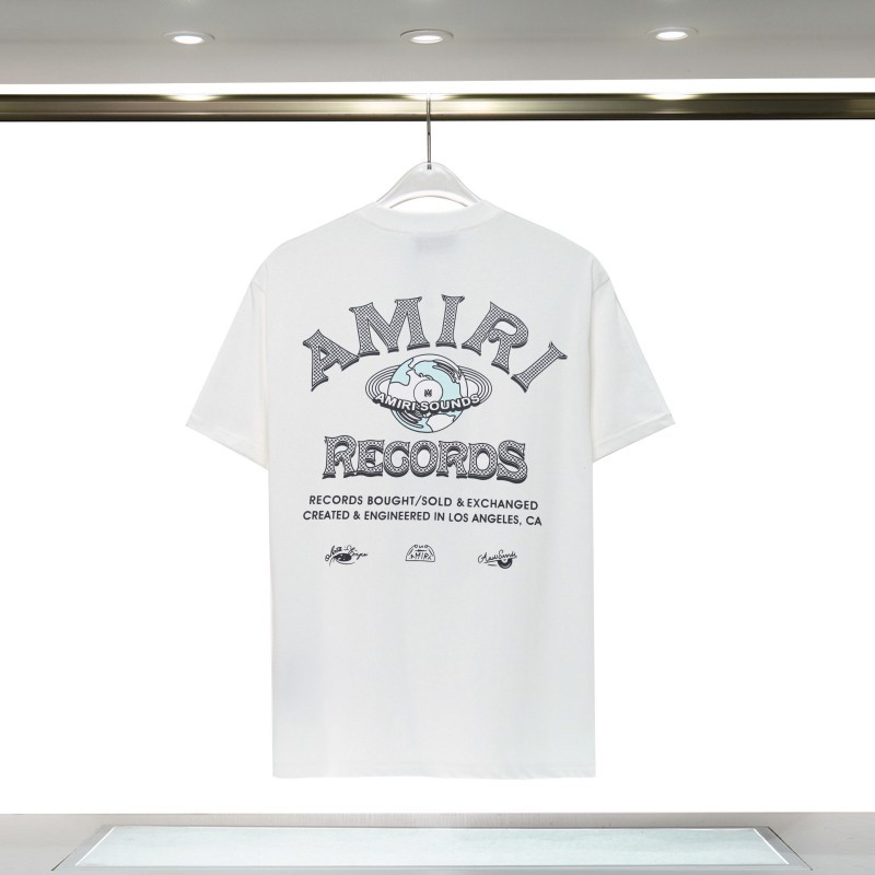 Venta al por mayor transfronteriza marca de moda europea y americana ami simple logo de la letra ri suéter de cuello redondo pareja camiseta de manga larga sudadera con capucha