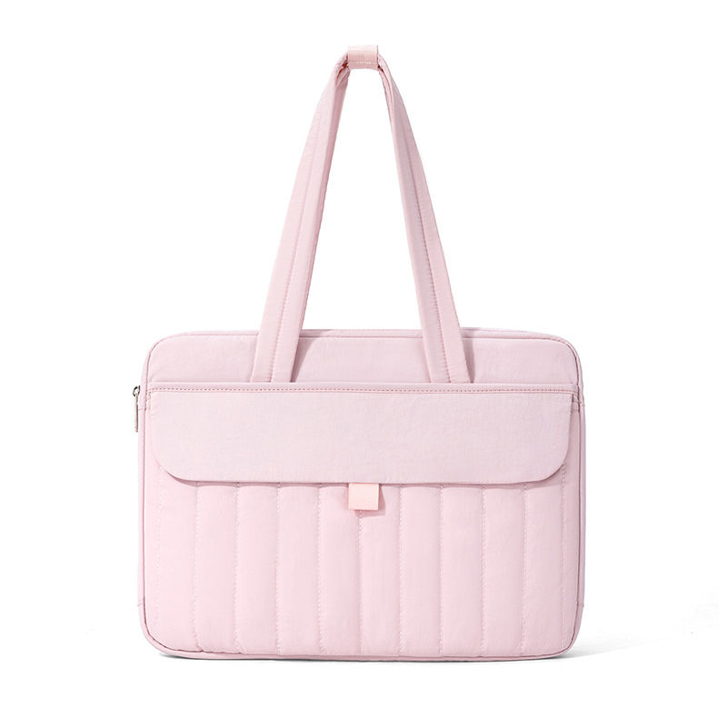 Bolsa de computadora delgada de caja dura de gran capacidad de viaje de viaje de moda simple 15.6 pulgadas bolso de hombro para portátiles