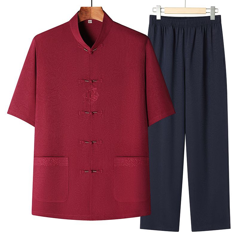 Fu red suit