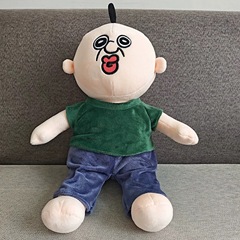 邦邦玉智韓国アニメと同じぬいぐるみの醜い萌えかわいい表情抱き枕から彼女の人形プレゼント