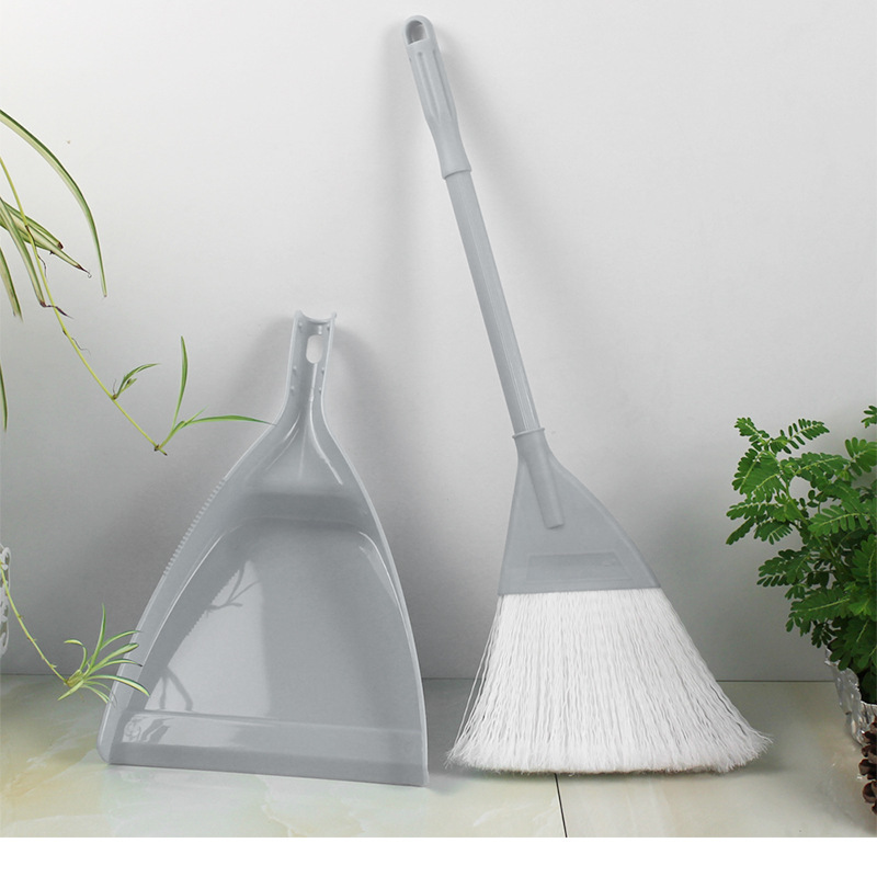 Desktop broom dustpan suit broom small shovel keyboard cleaning brush broom tool handheld small broom shovel