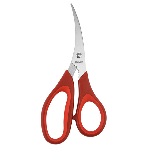 Manufacturer wholesale shrimp thread scissors, seafood scissors, shrimp peeling and fish maw scissors, kitchen scissors, crayfish scissors