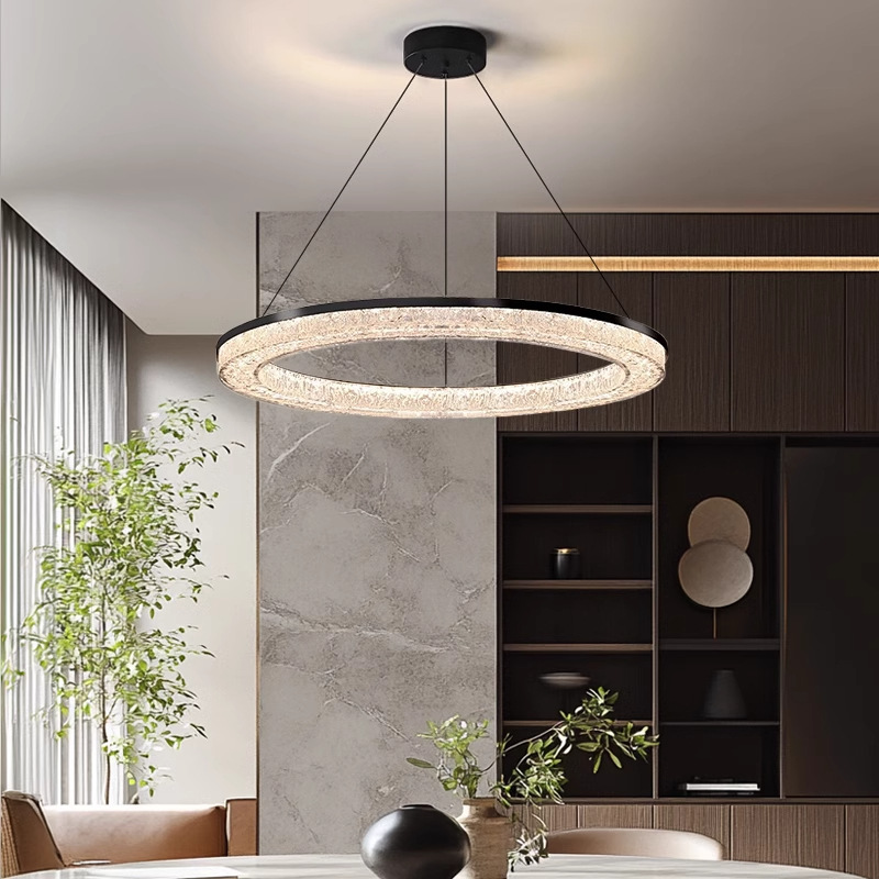 [Selección estricta] lámpara de sala de estar minimalista italiana de lujo ligero de gama alta iluminación principal del vestíbulo de la villa simple y moderna lámpara de dormitorio