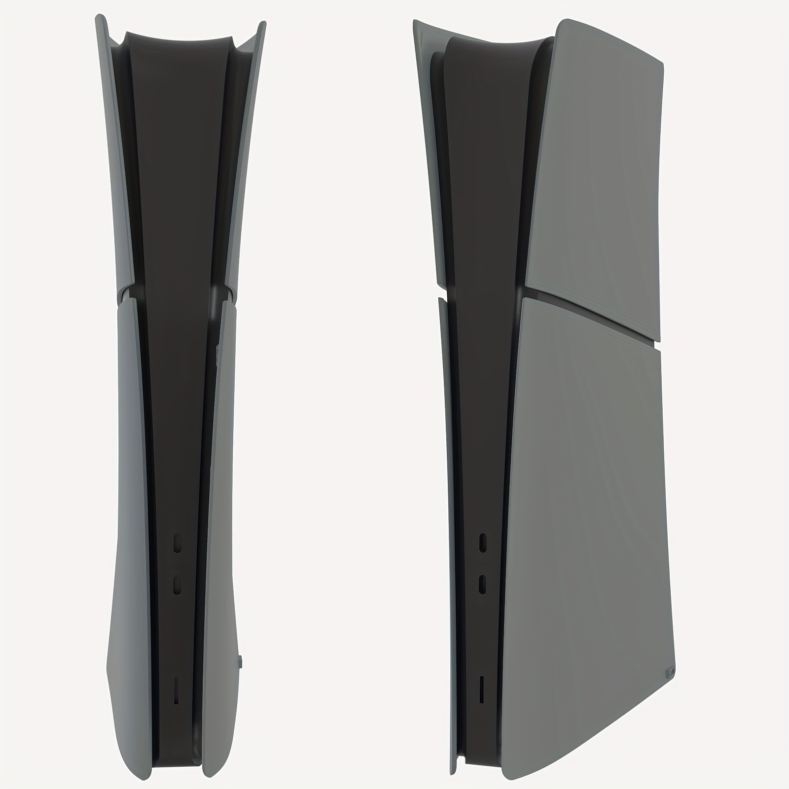 Exclusivo transfronterizo para PS5 Slim Carcasa de repuesto de fibra de carbono Funda protectora de consola de juegos Versión de unidad óptica digital desmontable