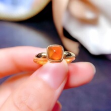�S��ֱ�N���l�ʌ����925�y�Ƕ��Ȼ����ʯ��ʯ��ָ6*6mm����