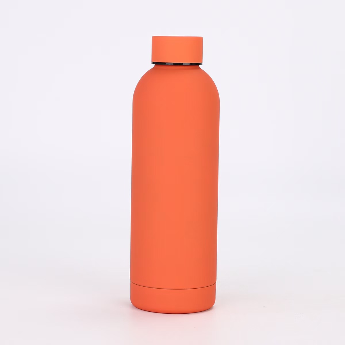 Transfronterizo 304 botella de acero inoxidable taza de vacío de goma pintada con mano portátil al aire libre hervidor de agua deportiva
