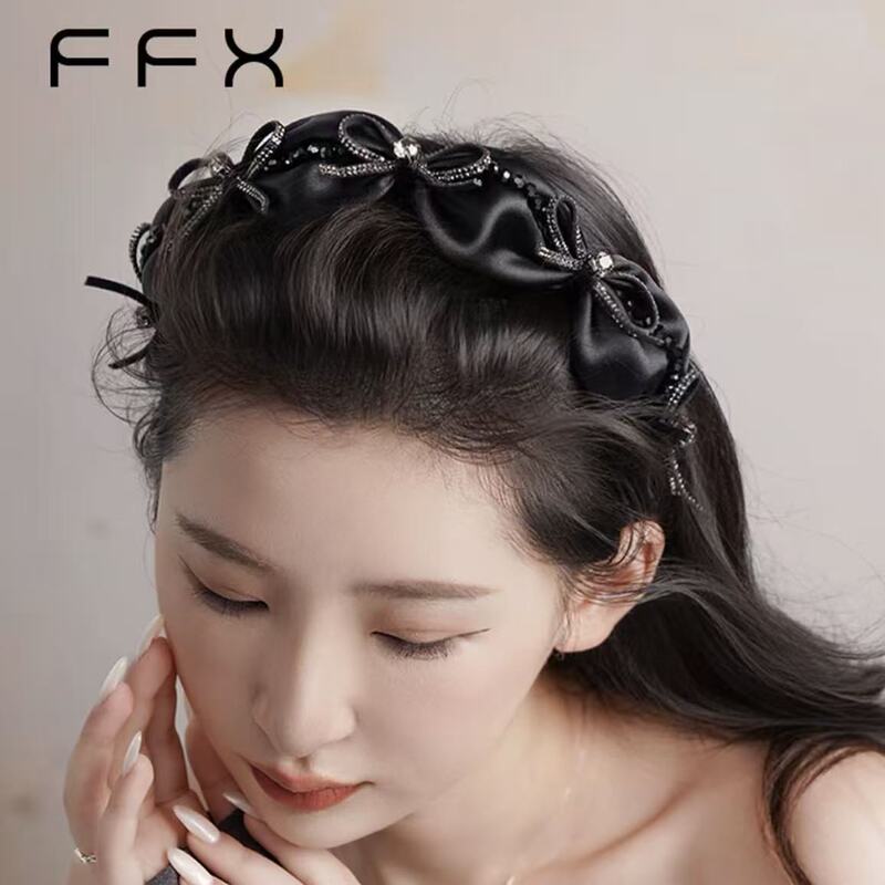 Ffx [Swan Lake] Advanced Handmade Super Flash High Skull] Tooth Comb Headband