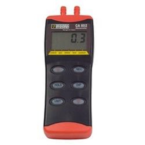 French Original Pressure Gauge 852 Measurement Range-138-+138bar