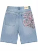 Blue shorts
