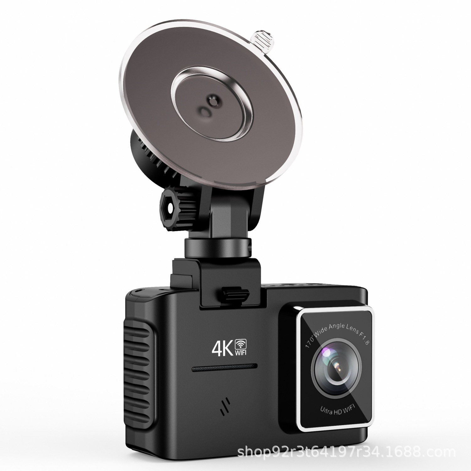 New private model 4K+1080P dual-lens 5G WiFi dashcam with high-definition image viewable on mobile phones