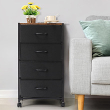 供应新款简约客厅收纳三层布袋置物架 多功能收纳架储物架可定 制