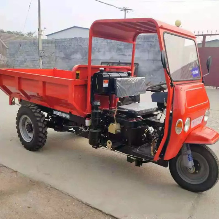 8马力/25马力农用三轮车 九州机械 载重爬坡柴油电动三轮车