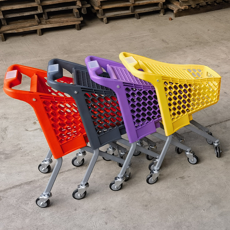Nuevo carrito de compras de supermercado para niños parque de atracciones para niños casera de carrito de metal clip muñeca juguete carro