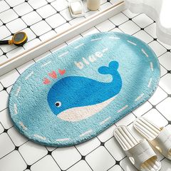 [Bathroom Floor Mat] Super absorbent and quick-drying non-slip floor mats at the bathroom entrance and bedroom bedside carpets