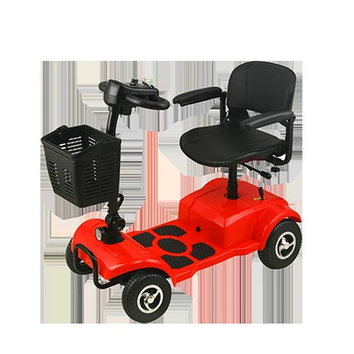 Factory Direct Supply Scooter for the Elderly, Micro Foldableable Leisure Four-wheel Car, Electric Battery Car for the Elderly, Disabled (Qatlanan elektrik velosipedlər) - luxury-inflatable-tire-empty-car