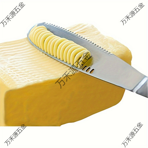 Stainless steel butter knife spreader for cheese, yogurt, bread, salad, jam, Western cuisine, butter, baking.
