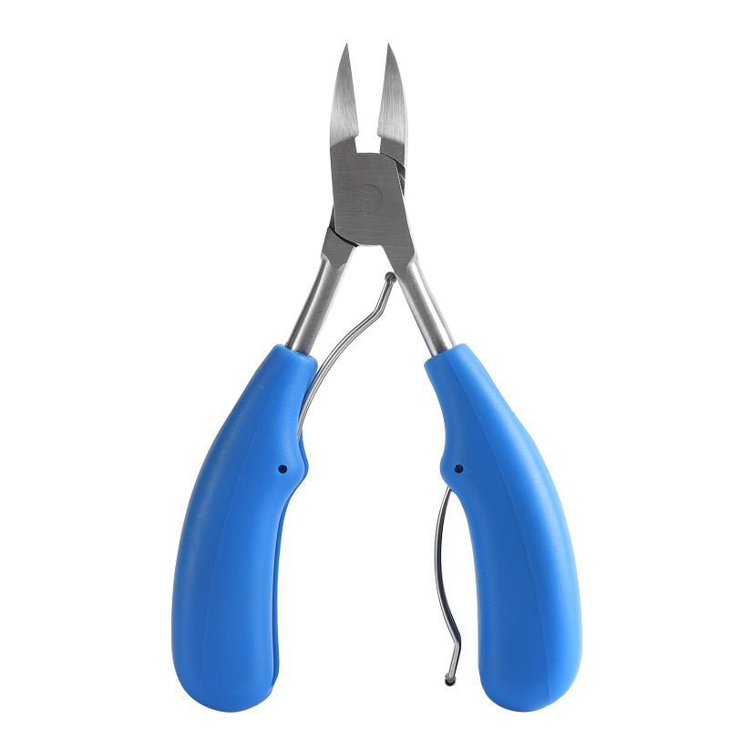 1 pair of nail scissors for nail grooves - blue