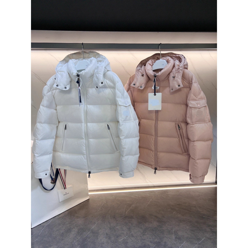 Maire Maire Pink Maya Women's down Jacket Coat, Same Style as Eason Chan and Faye Wong, Classic Popular Style