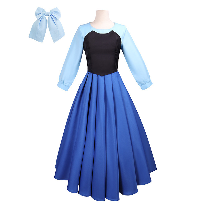 人魚姫cos服アリス姫スカートワンピースアニメ海の娘コスプレ衣装|undefined