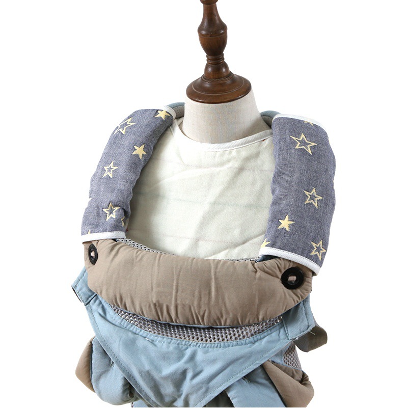 Six-Layer Pure Cotton Gauze Sling Saliva Towel Stroller Sling Sling Sling Saliva Towel Gauze Bite Towel