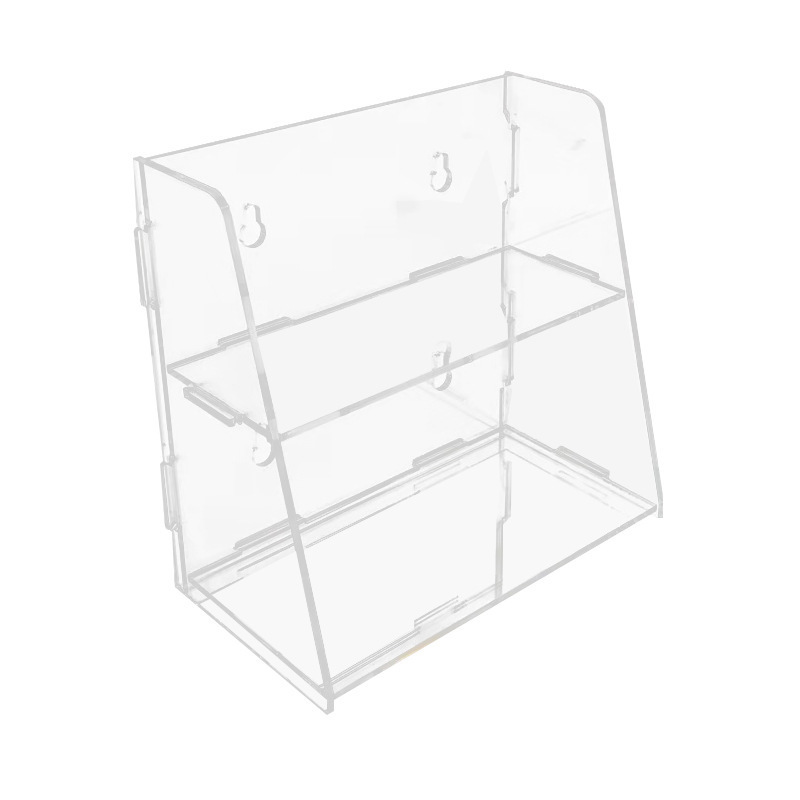 透明亚克力展示架家用浴室客厅置物架办公室卧室展示架收纳
