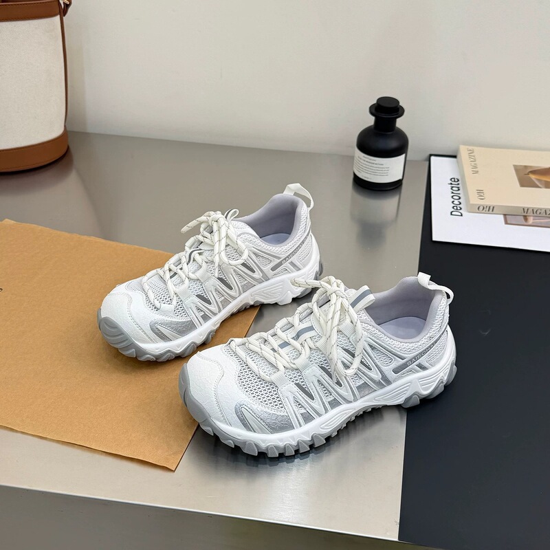 Popular Thick-Soled Dad Shoes for Women, Thin Mesh Breathable Style, 2026 Summer New Outdoor Hiking Running Sneakers Trendy Popular Thick-Soled Dad Shoes for Women, Thin Mesh Breathable Style, 2026 Summer New Outdoor Hiking Running Sneakers Trendy