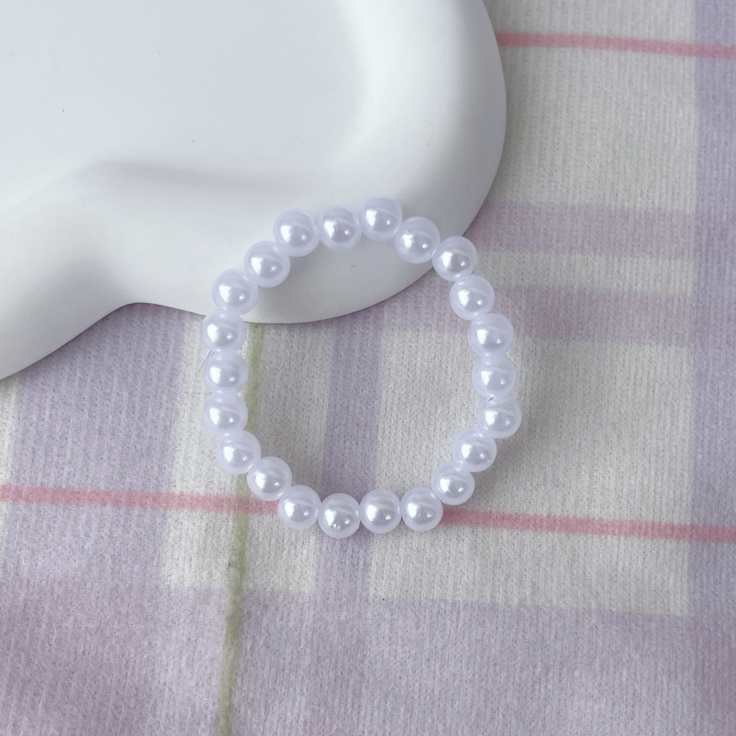 6mm 미니 진주 목걸이 1개
