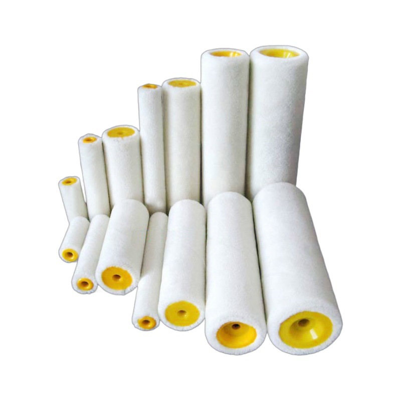 10 pulgadas 250mm cabeza de cepillo de cilindro lana de pelo corto 4 cabello alto diámetro 60 cabello fino cabeza de cepillo de pintura Wald