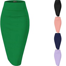 A 49115 High Waist Slit Midi Skirt �����������ȹ �羳����