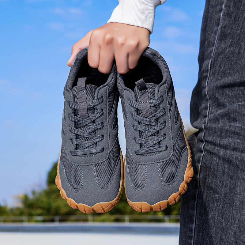 Fashion New Men's Casual Wide-Last Shoes, Comfortable Women's Walking Shoes, Breathable Soft-Soled Couple's Fly-Knit Sports Shoes, Wide-Toe Shoes