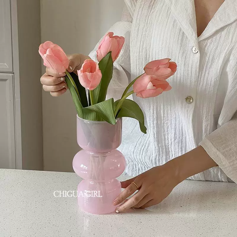 Стандартный и ретро-ретро - старый вазон для стекла Hydroponic flower inserters home decoration props